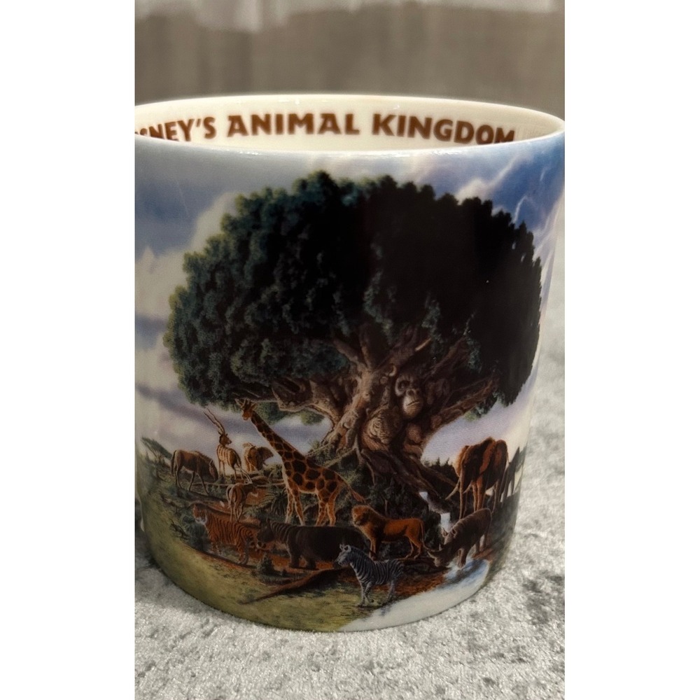 Disney Animal Kingdom Tree of Life Safari Animals Coffee Mug Souvenir